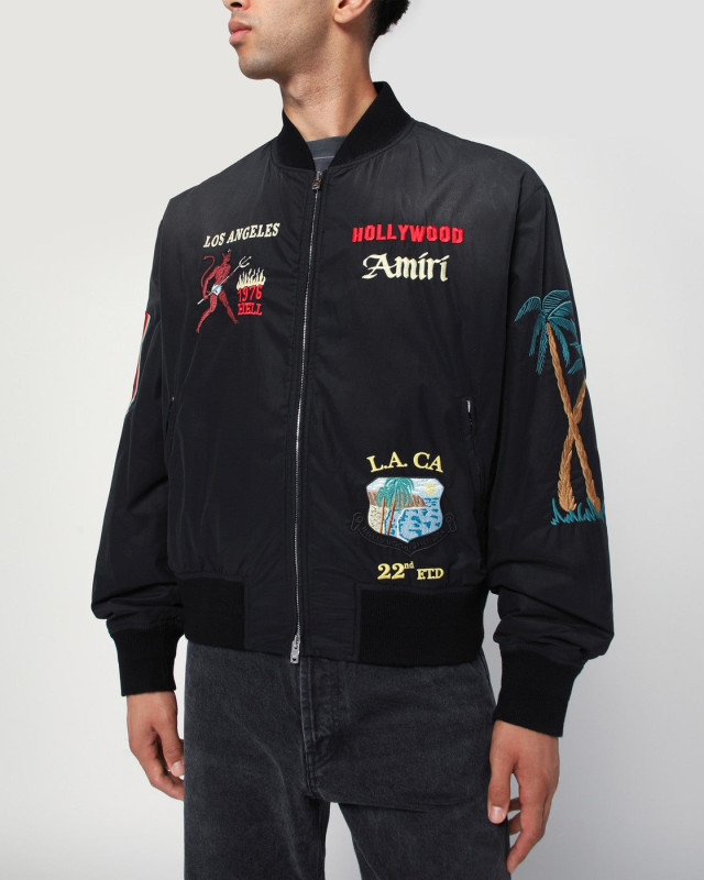 [Amiri] Bomber Jacket FW25 AMOUBB1051NY