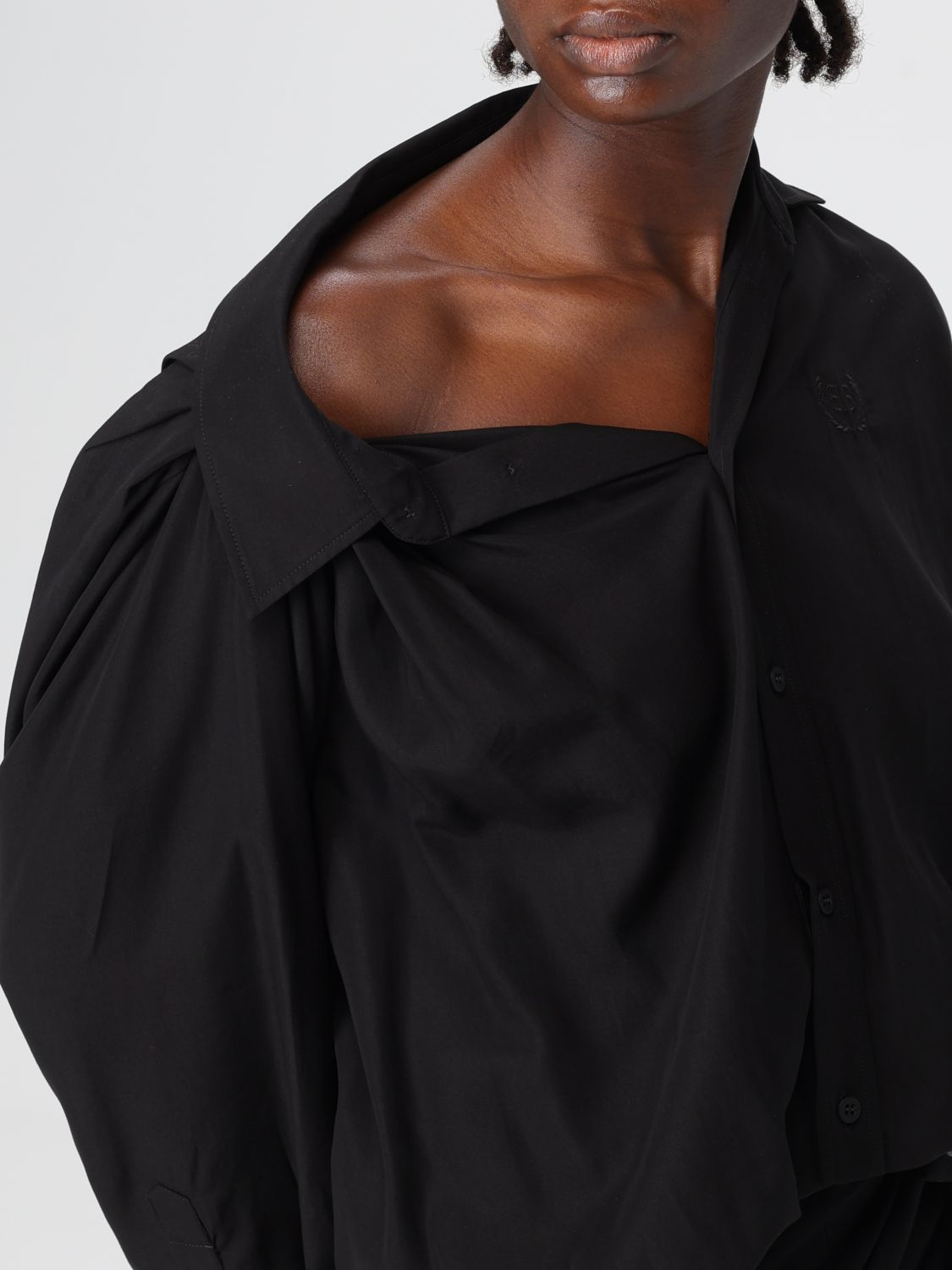 [Balenciaga] Shirts Long Sleeve FW25 839287TRO37 1000