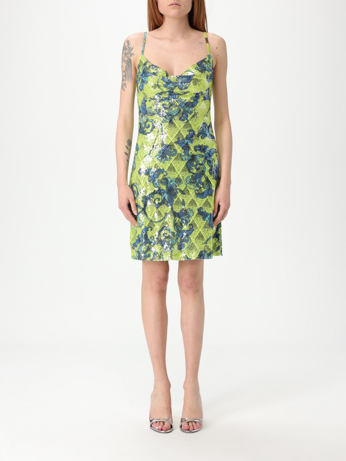 [VERSACE JEANS COUTURE] Sleeveless dress SS25 78HAO9B6JS443 166