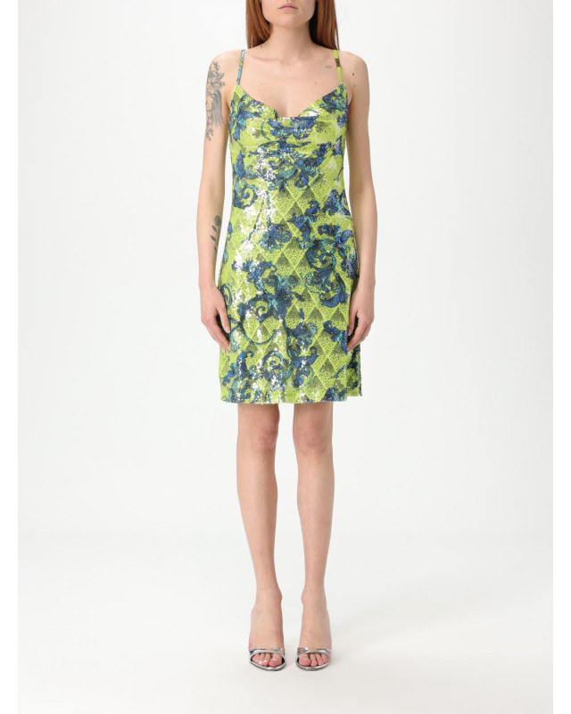 [VERSACE JEANS COUTURE] Sleeveless dress SS25 78HAO9B6JS443 166