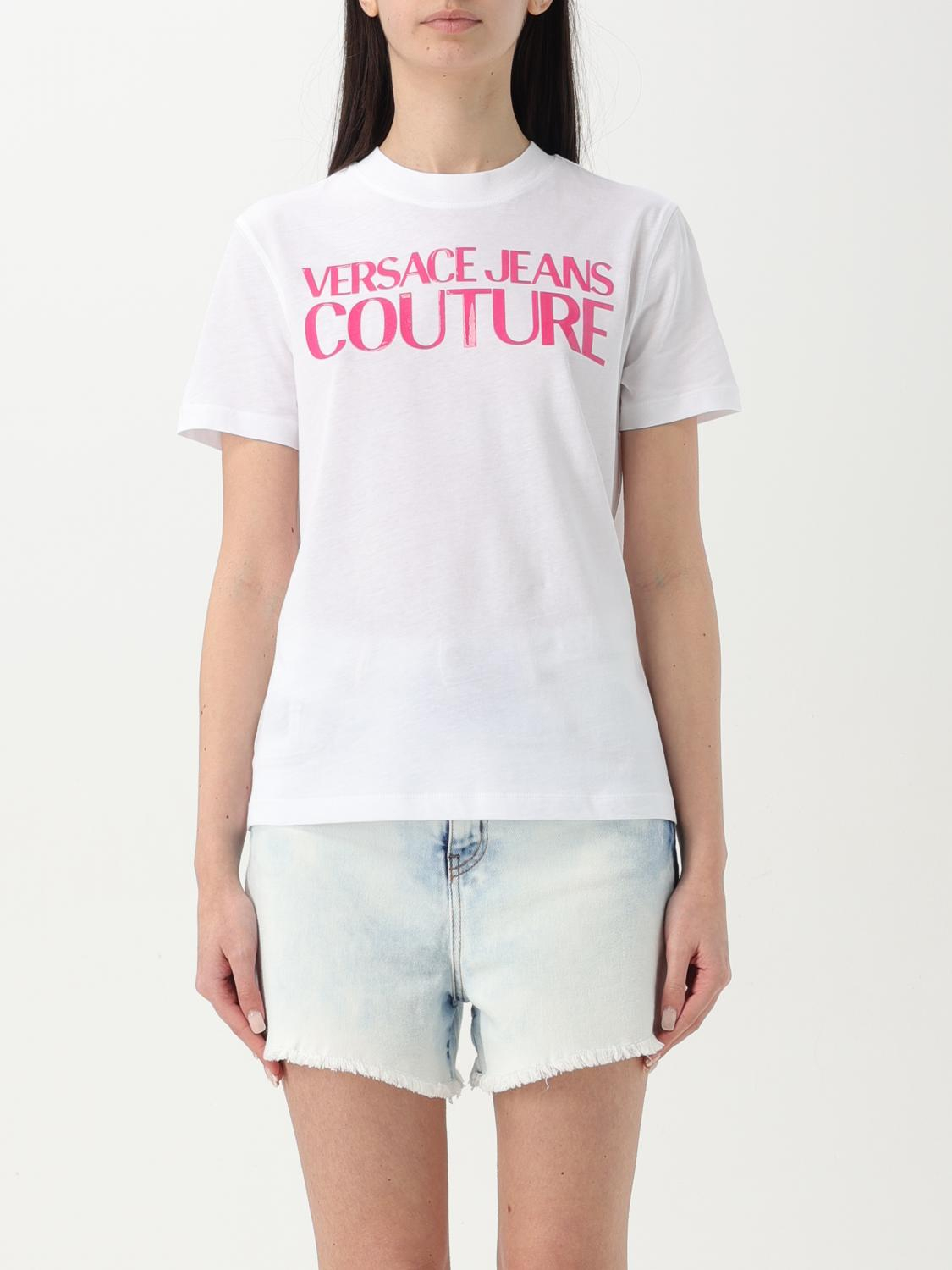 [VERSACE JEANS COUTURE] T-shirts Short Sleeve SS25 78HAHE05CJ00E 003