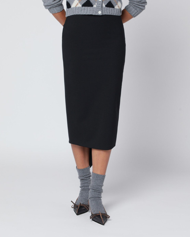 [TheLatest] Midi skirt FW25 TLWC9001W0206ABTP