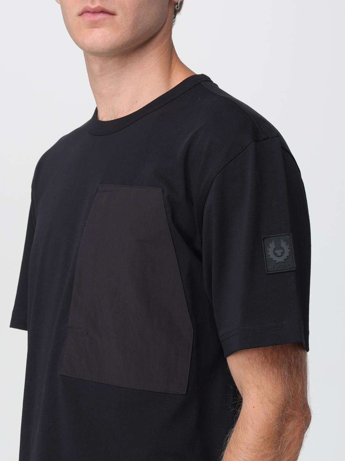 [Belstaff] T-shirts Short Sleeve FW25 105891 BLACK