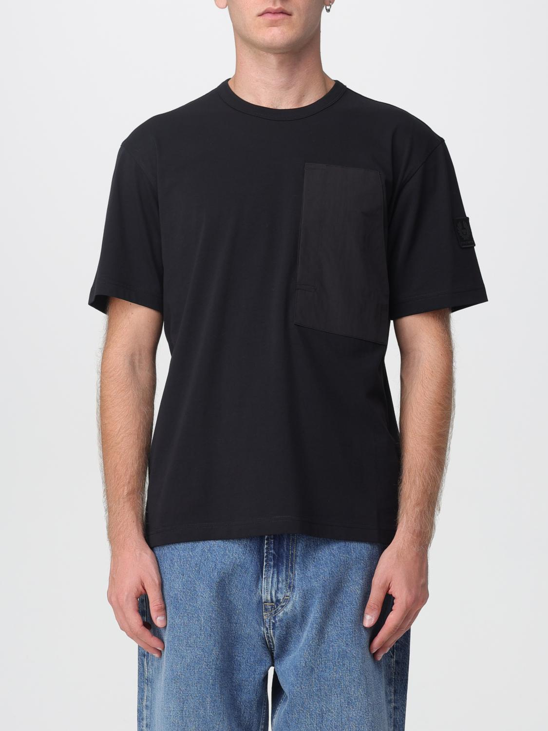 [Belstaff] T-shirts Short Sleeve FW25 105891 BLACK