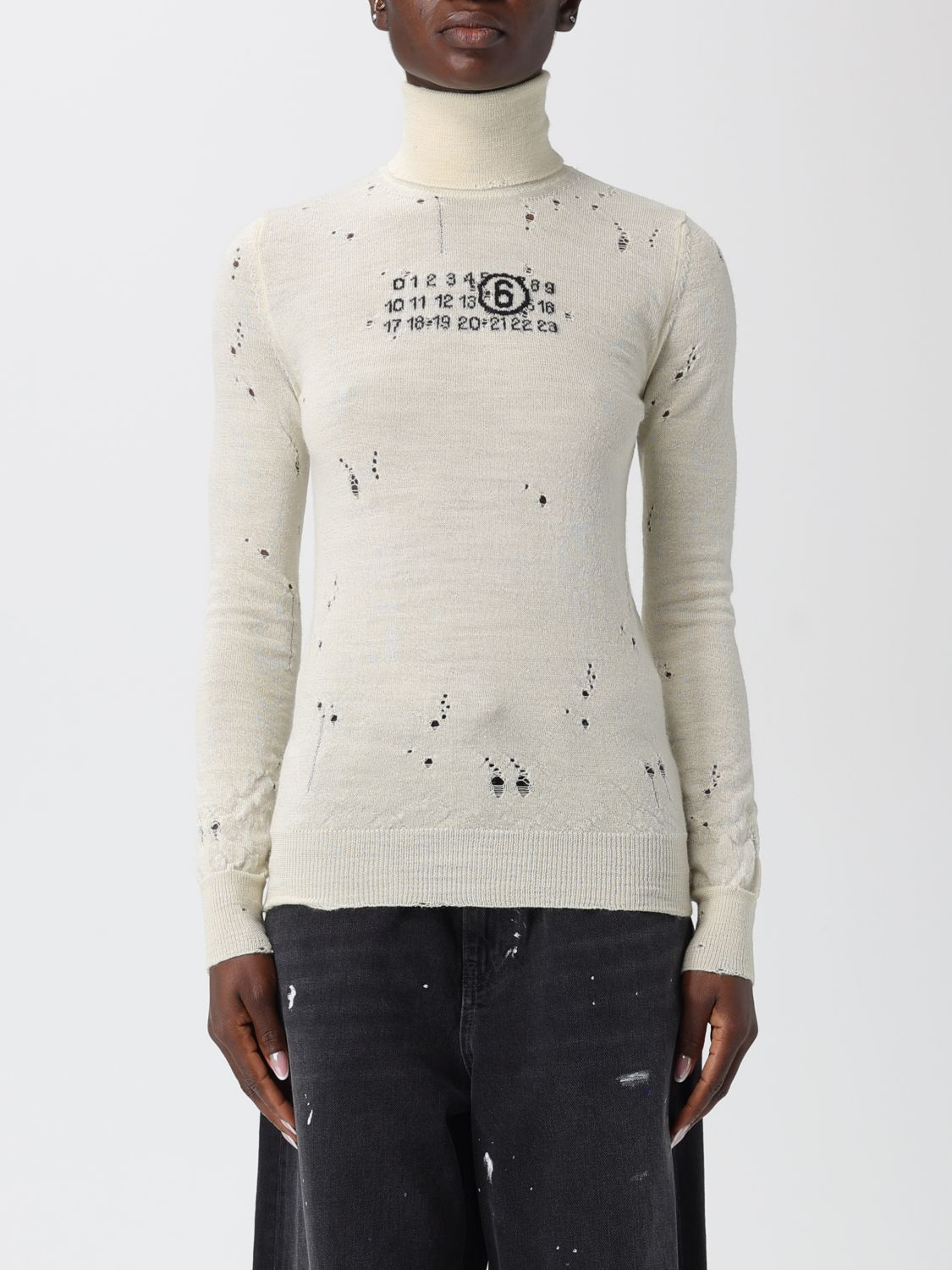 [MM6 Maison Margiela] Knitwear FW25 S52HA0299M13134 103