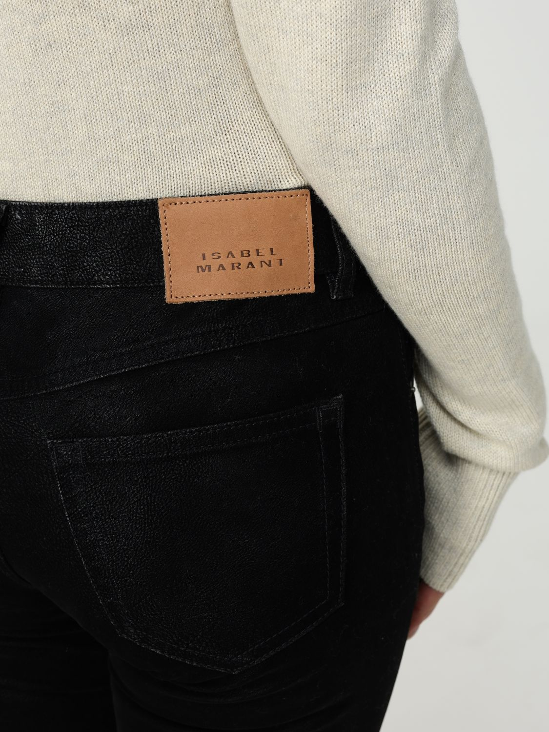 [Isabel Marant Etoile] Trousers FW25 PA0561FAC3B01E 01BK
