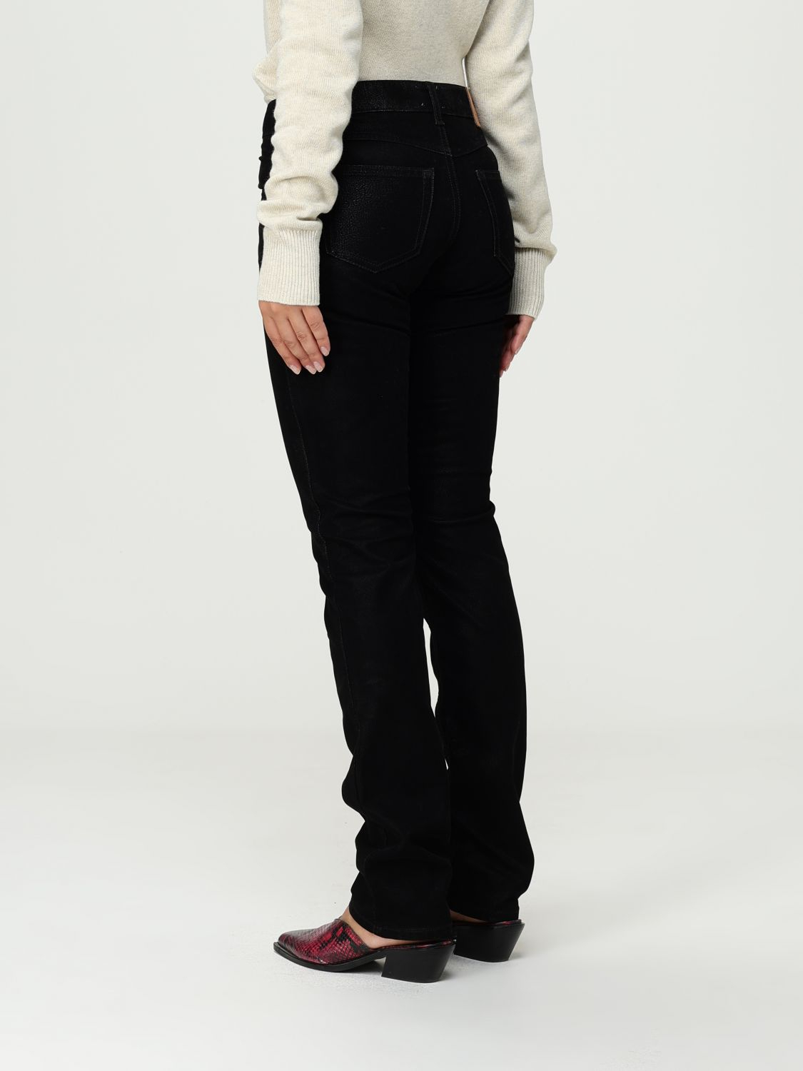 [Isabel Marant Etoile] Trousers FW25 PA0561FAC3B01E 01BK