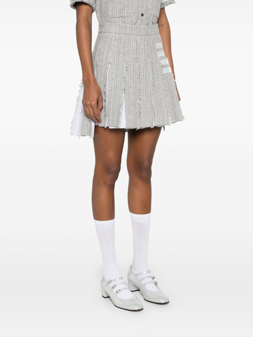 [Thom Browne] Midi skirt FW25 FGC724TF0512035