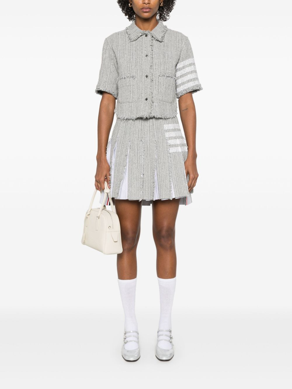[Thom Browne] Midi skirt FW25 FGC724TF0512035