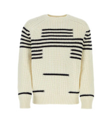 [Loewe] Knitwear SS24 H526Y14KGI OFFWHITENAVY