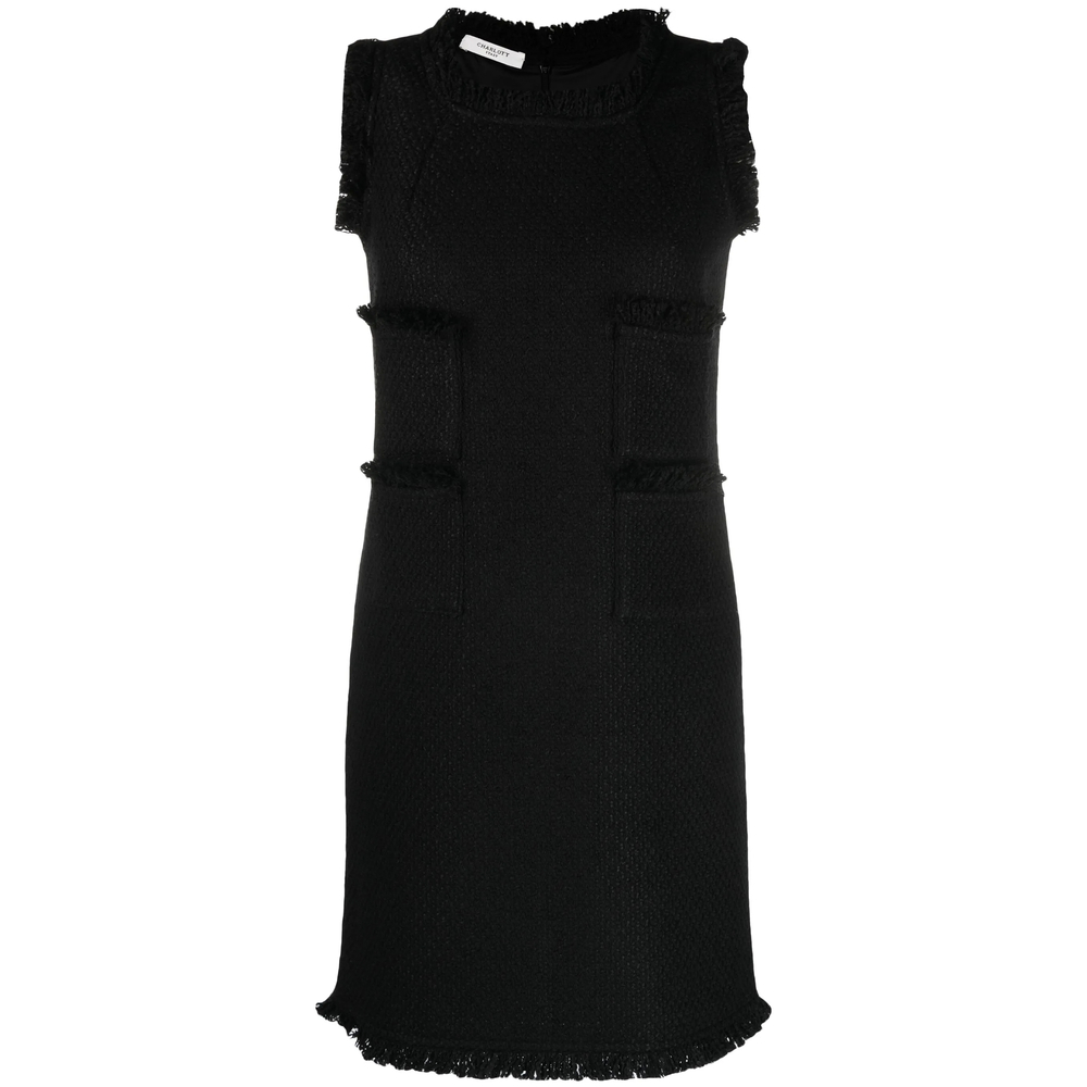 [Charlott] Sleeveless dress FW23 2846/13  NERO