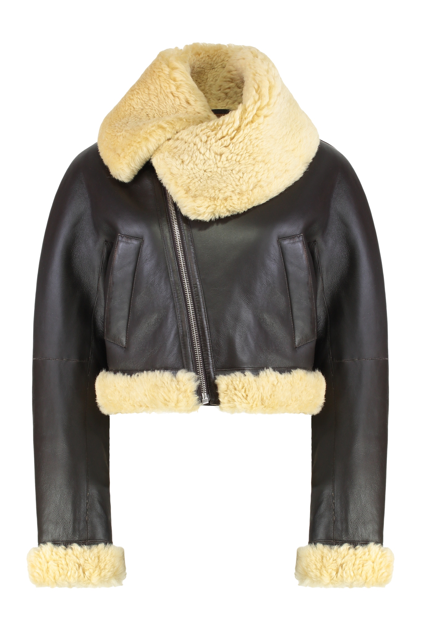 [JACQUEMUS] Leather Jacket FW25 25HOUW00119AC16L05_880