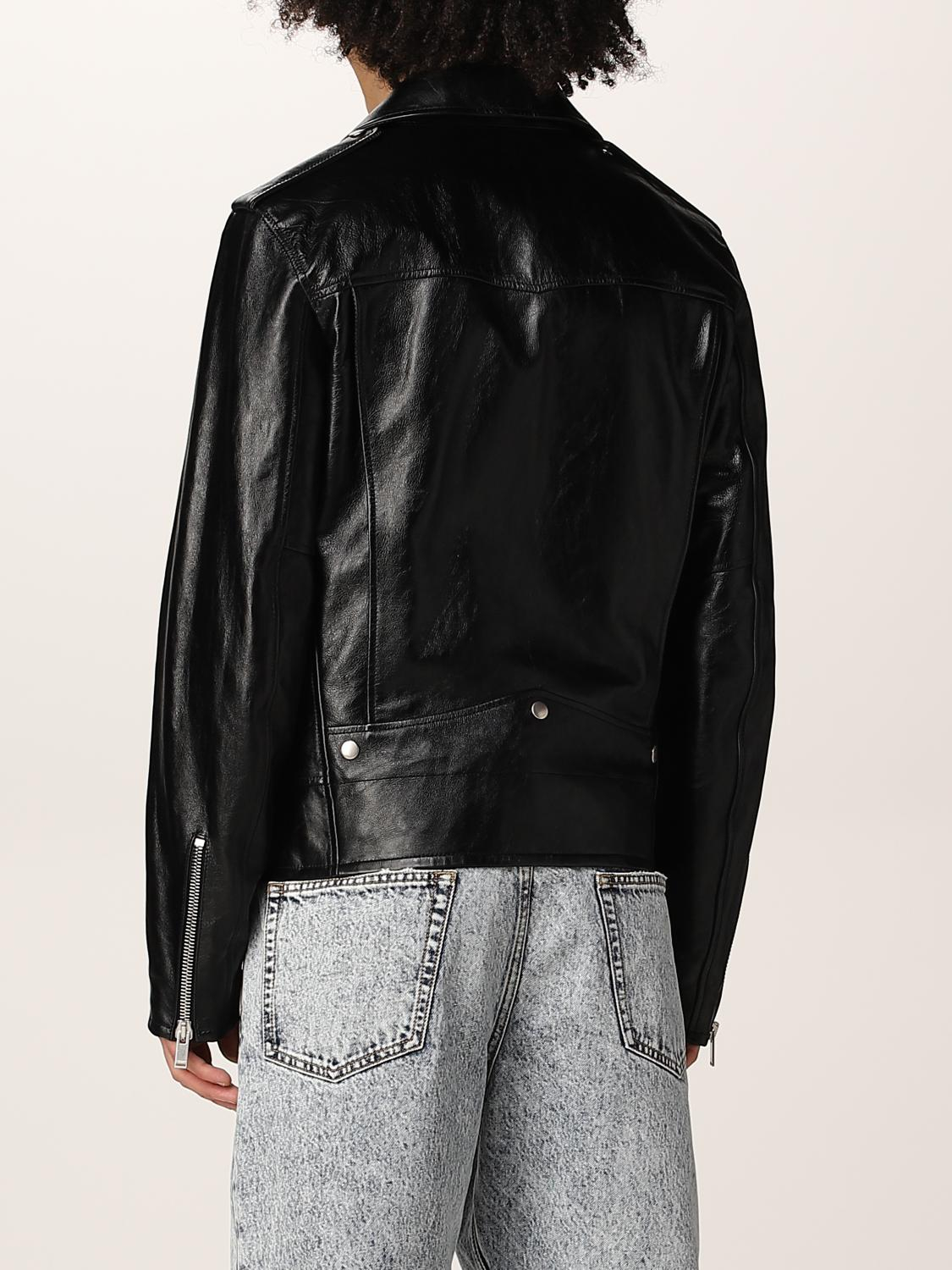 [Saint Laurent] Leather Jacket FW25 484284YC2NI 1000