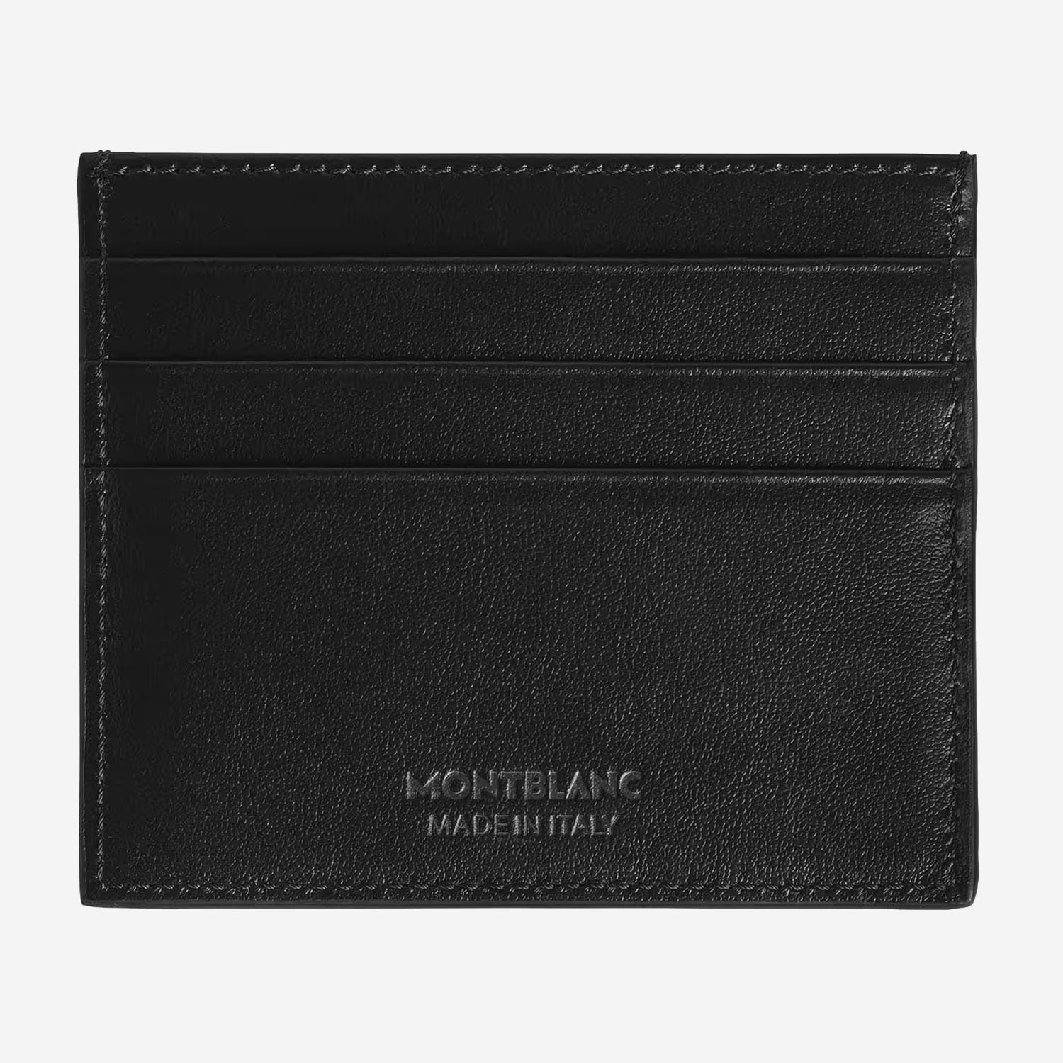 [Montblanc] Wallet SS26 221664BLACK/INK BLUE