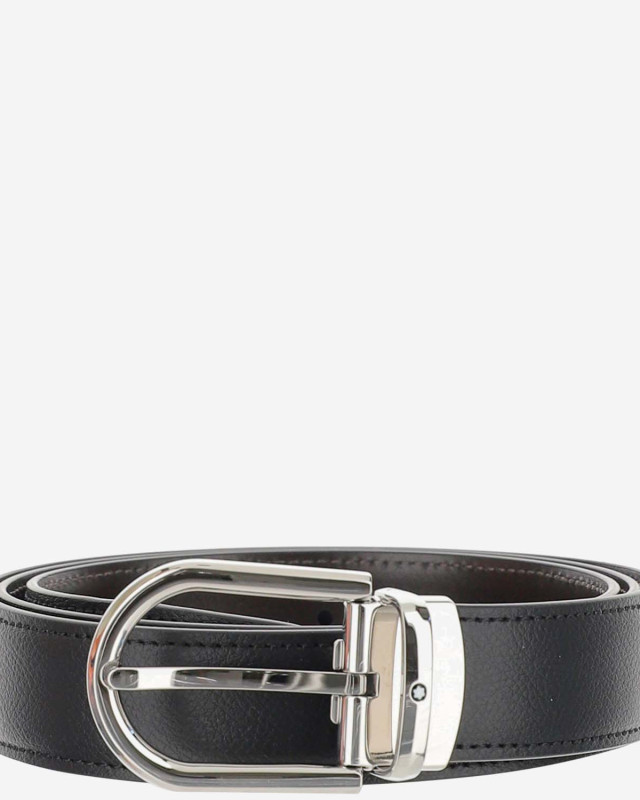 [Montblanc] Belt SS26 222371BLACK/EBONY
