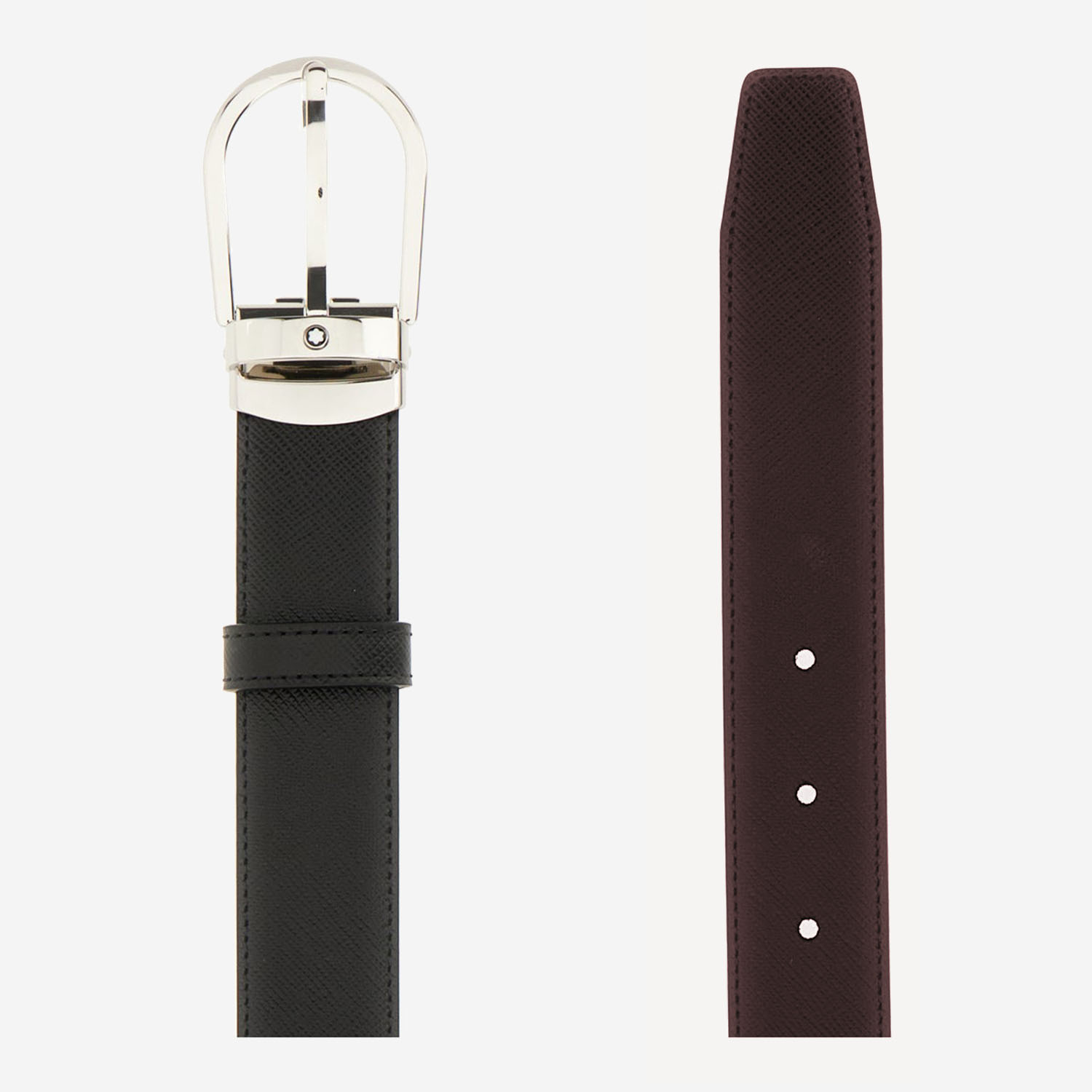 [Montblanc] Belt SS26 222139BLACK/EBONY