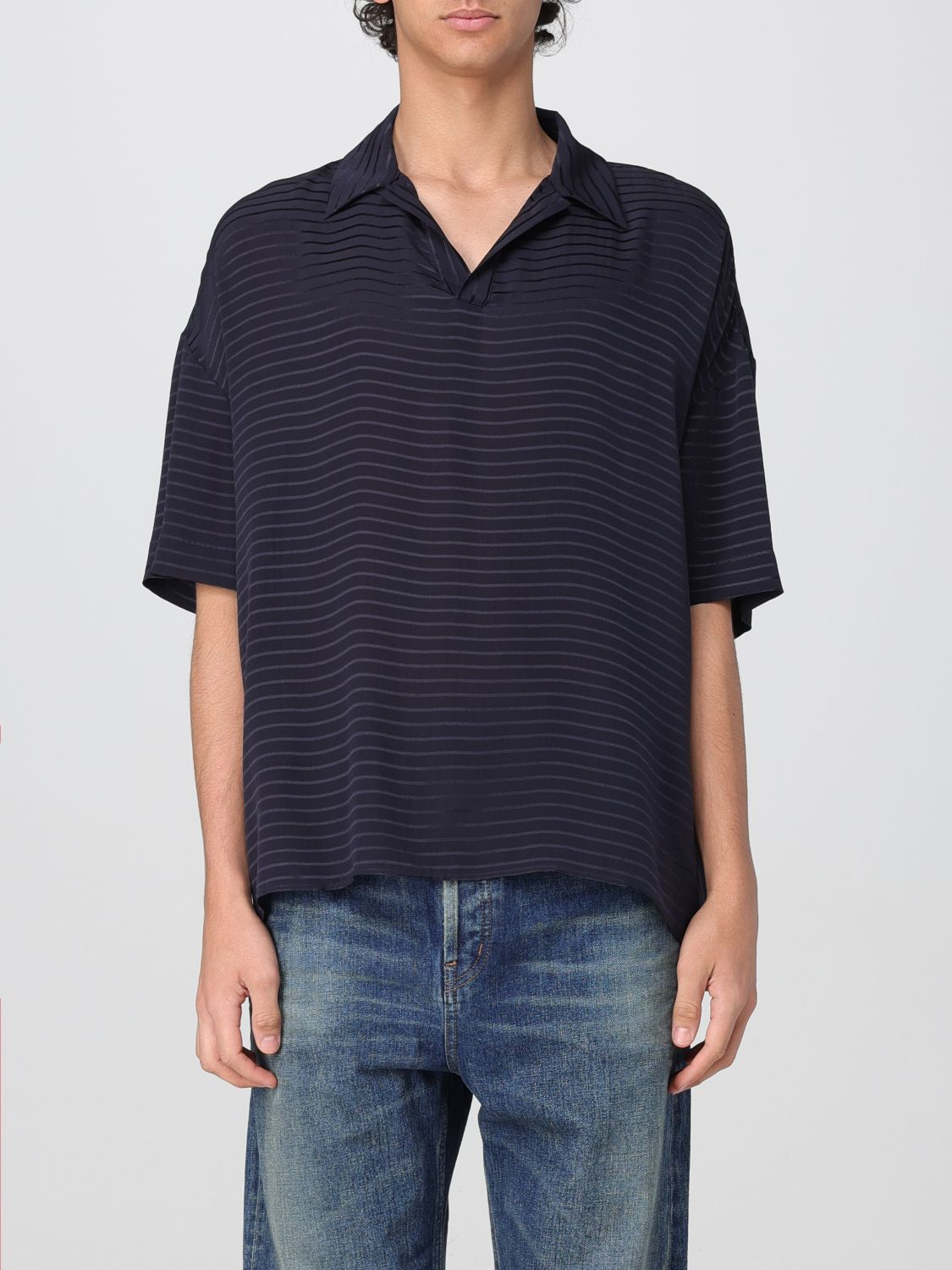 [Saint Laurent] T-shirts Short Sleeve FW25 814801Y2G62 4102