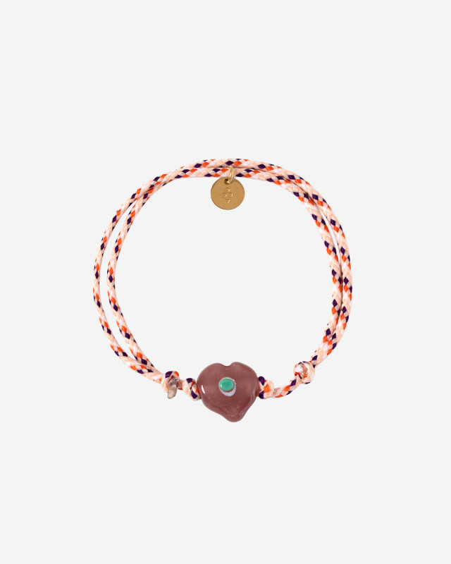 [SORBET ISLAND] Bracelet SS26 GUARDIANHEARTGLASSPURPLE