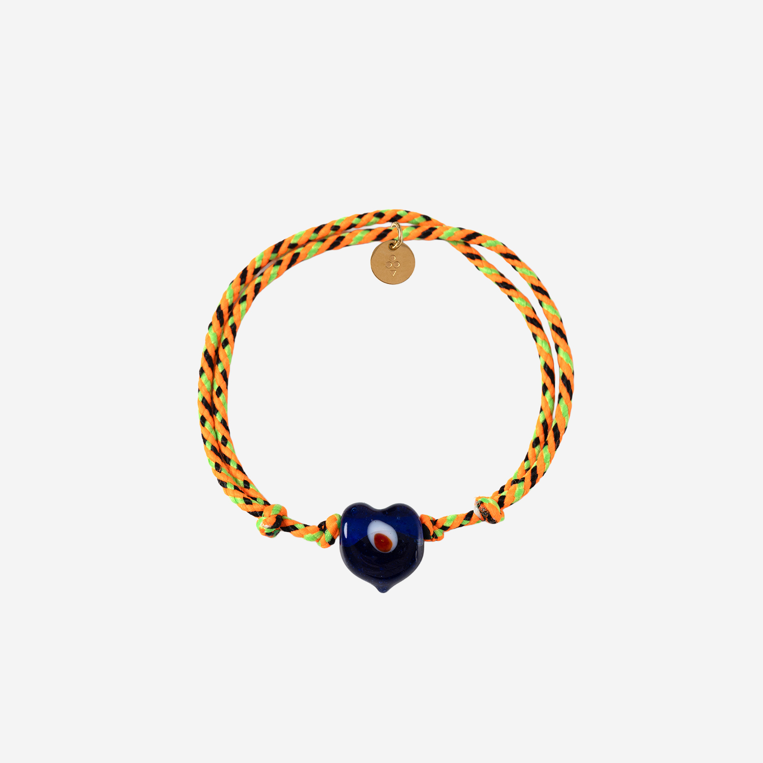 [SORBET ISLAND] Bracelet SS26 GUARDIANHEARTGLASSDARKBLUE