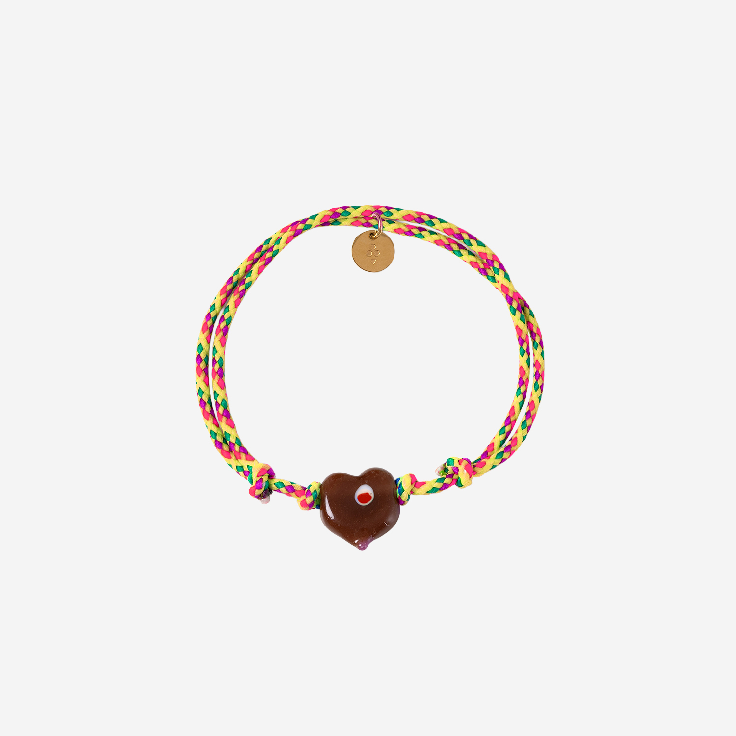 [SORBET ISLAND] Bracelet SS26 GUARDIANHEARTGLASSCOFFEE