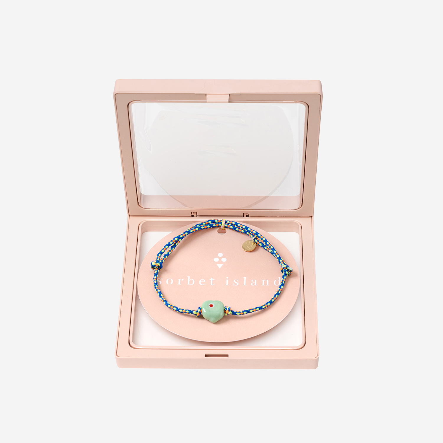 [SORBET ISLAND] Bracelet SS26 GUARDIANHEARTGLASSMINT