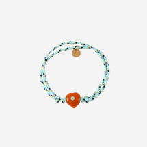 [SORBET ISLAND] Bracelet SS26 GUARDIANHEARTGLASSORANGE