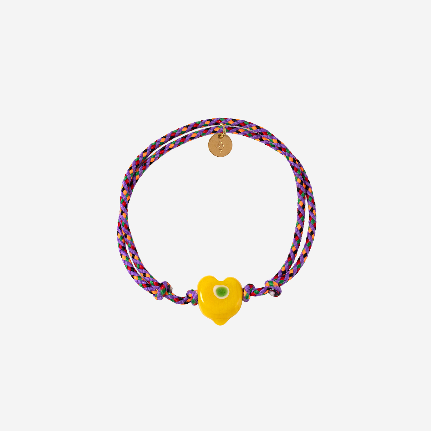 [SORBET ISLAND] Bracelet SS26 GUARDIANHEARTGLASSYELLOW
