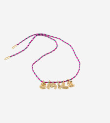 [SORBET ISLAND] Bracelet SS26 BUBBLELETTERSGOLDPLATEDSMILE