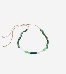 [SORBET ISLAND] Bracelet SS26 FISHGLASSBEADMINTGREEN