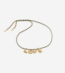 [SORBET ISLAND] Bracelet SS26 BUBBLELETTERSGOLDPLATEDLOVE