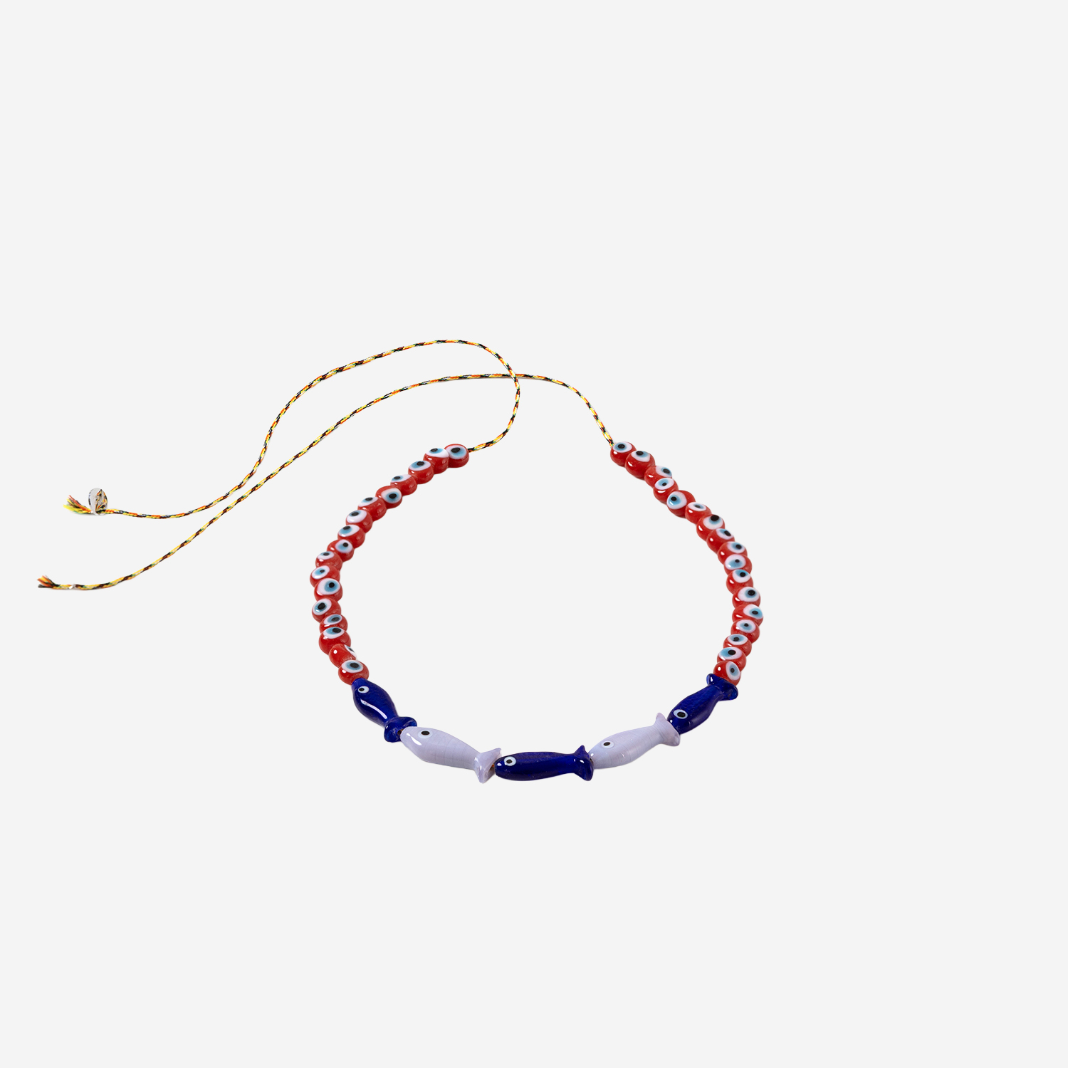 [SORBET ISLAND] Bracelet SS26 FISHGLASSBEADDARKBLUEPURPLE