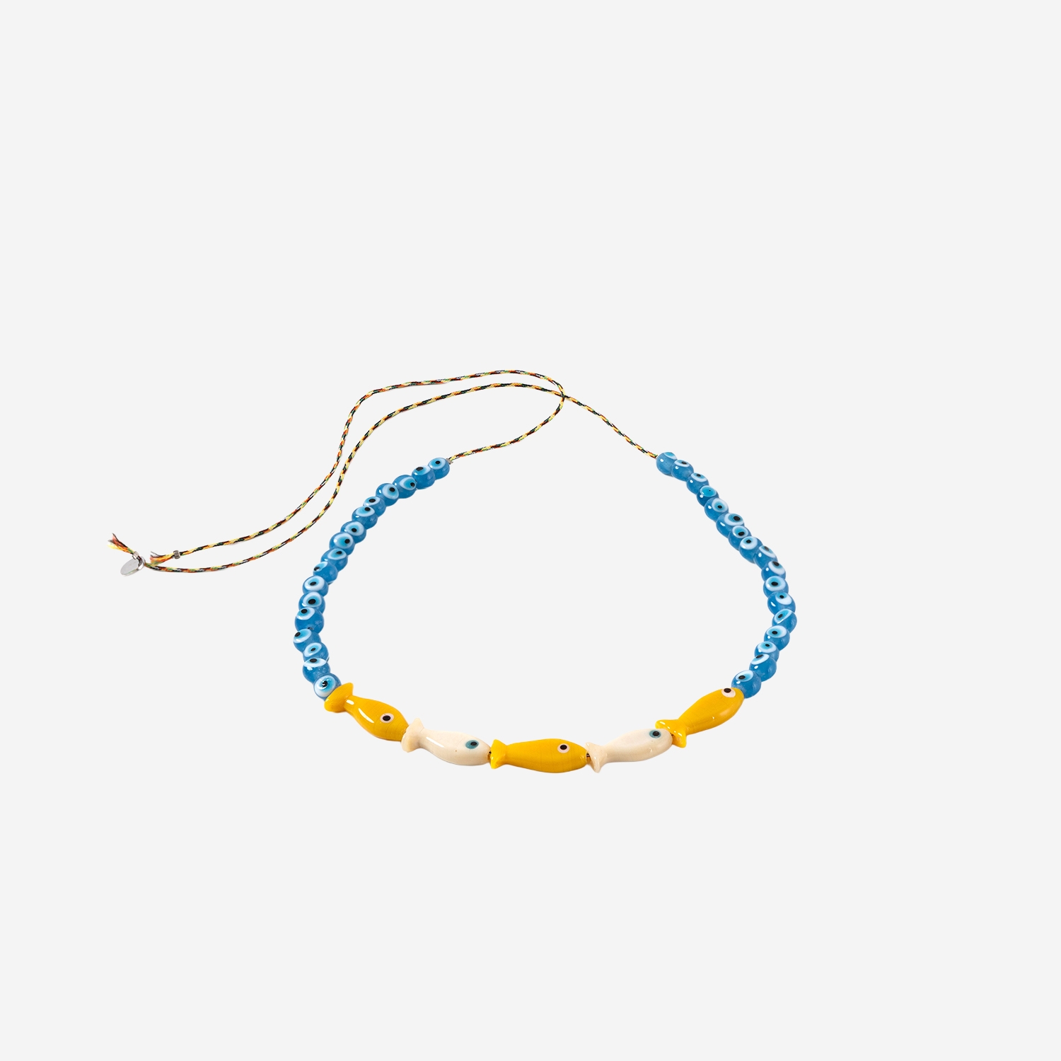 [SORBET ISLAND] Bracelet SS26 FISHGLASSBEADORANGEBEIGE
