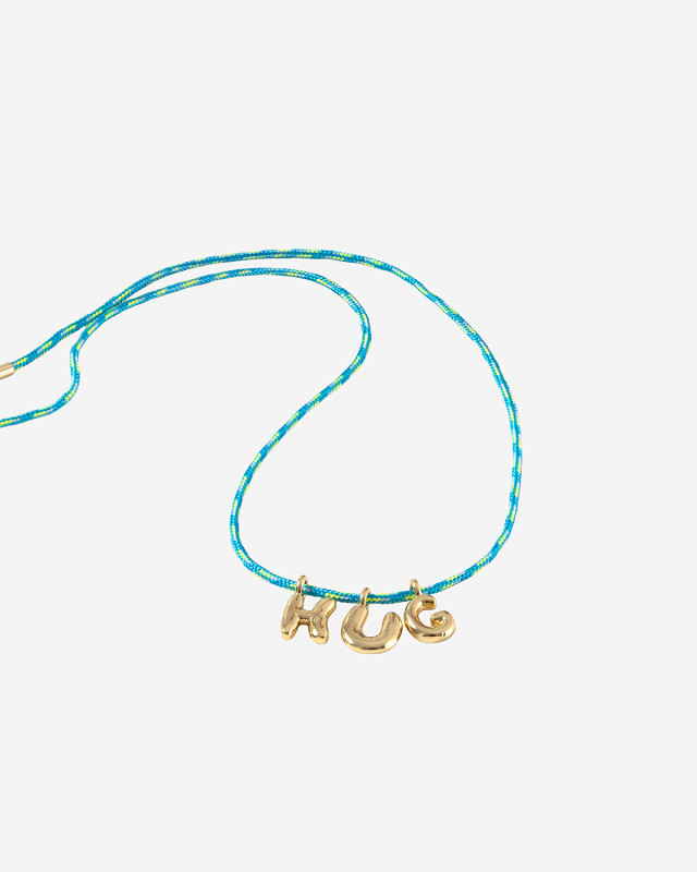 [SORBET ISLAND] Bracelet SS26 BUBBLELETTERSGOLDPLATEDHUG