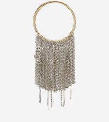 [Silvia Gnecchi] Tote bag SS26 LEFLUFFGREYGOLD