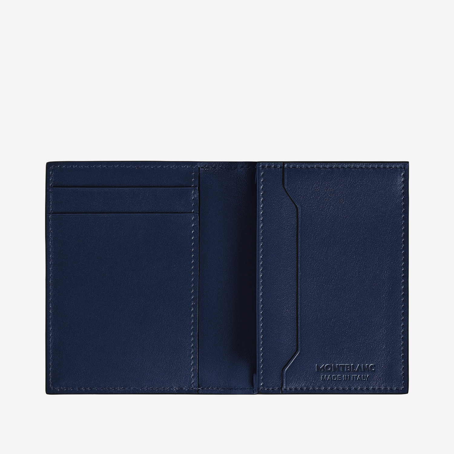 [Montblanc] Wallet SS26 221304BLACK/INK BLUE