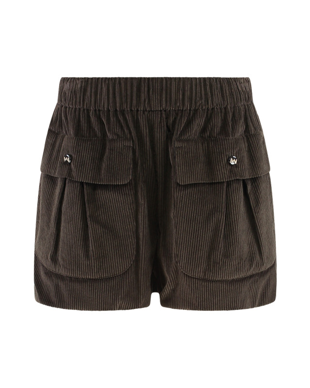 [The Mannei] Shorts FW23 KAZBEKSHORTS_BROWN