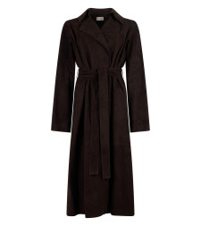 [THE ROW] Coat FW25 10305L269_DARKBROWN