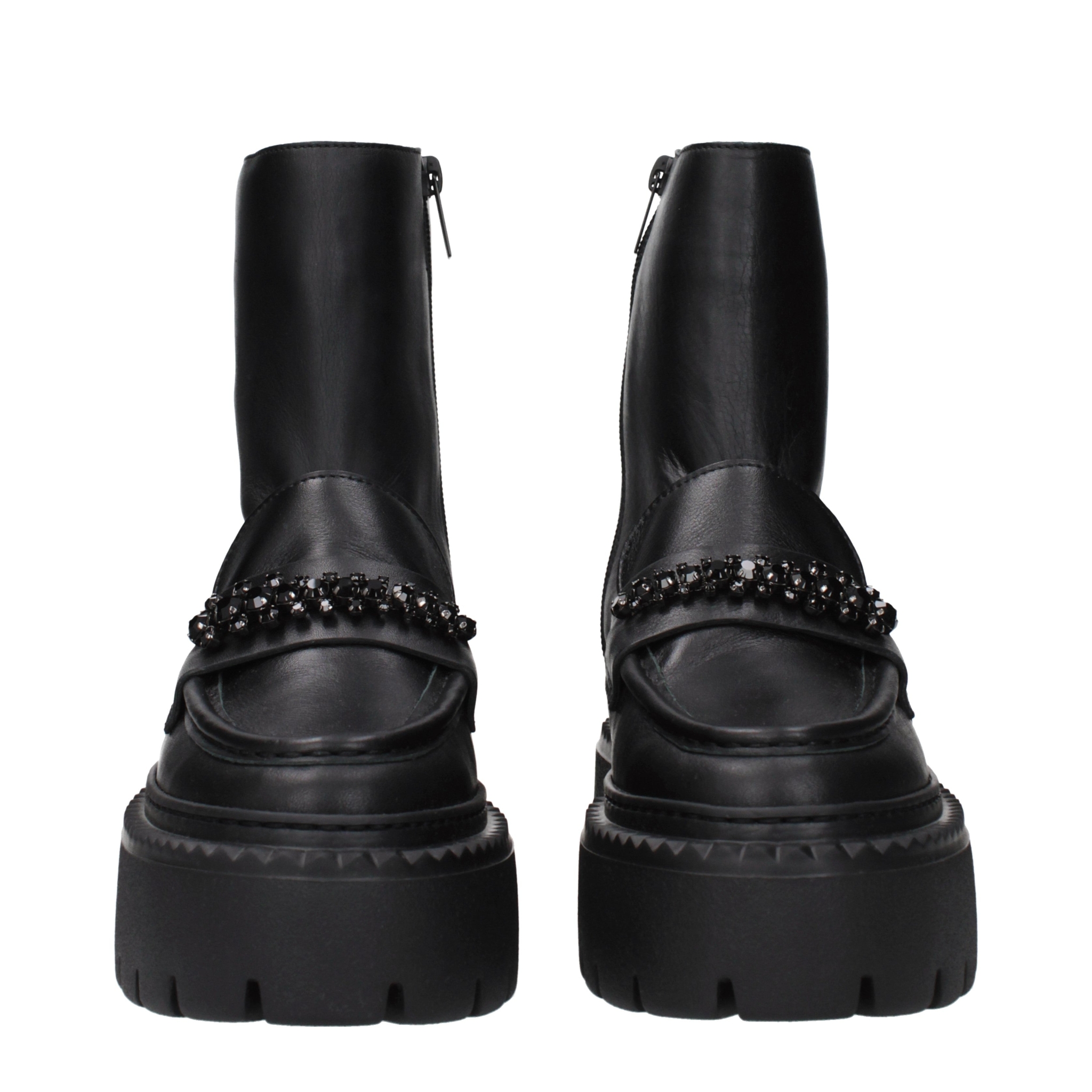 [Jimmy Choo] Ankle Boots SS25 BRYERFLATXXCBLACKJETBLACK