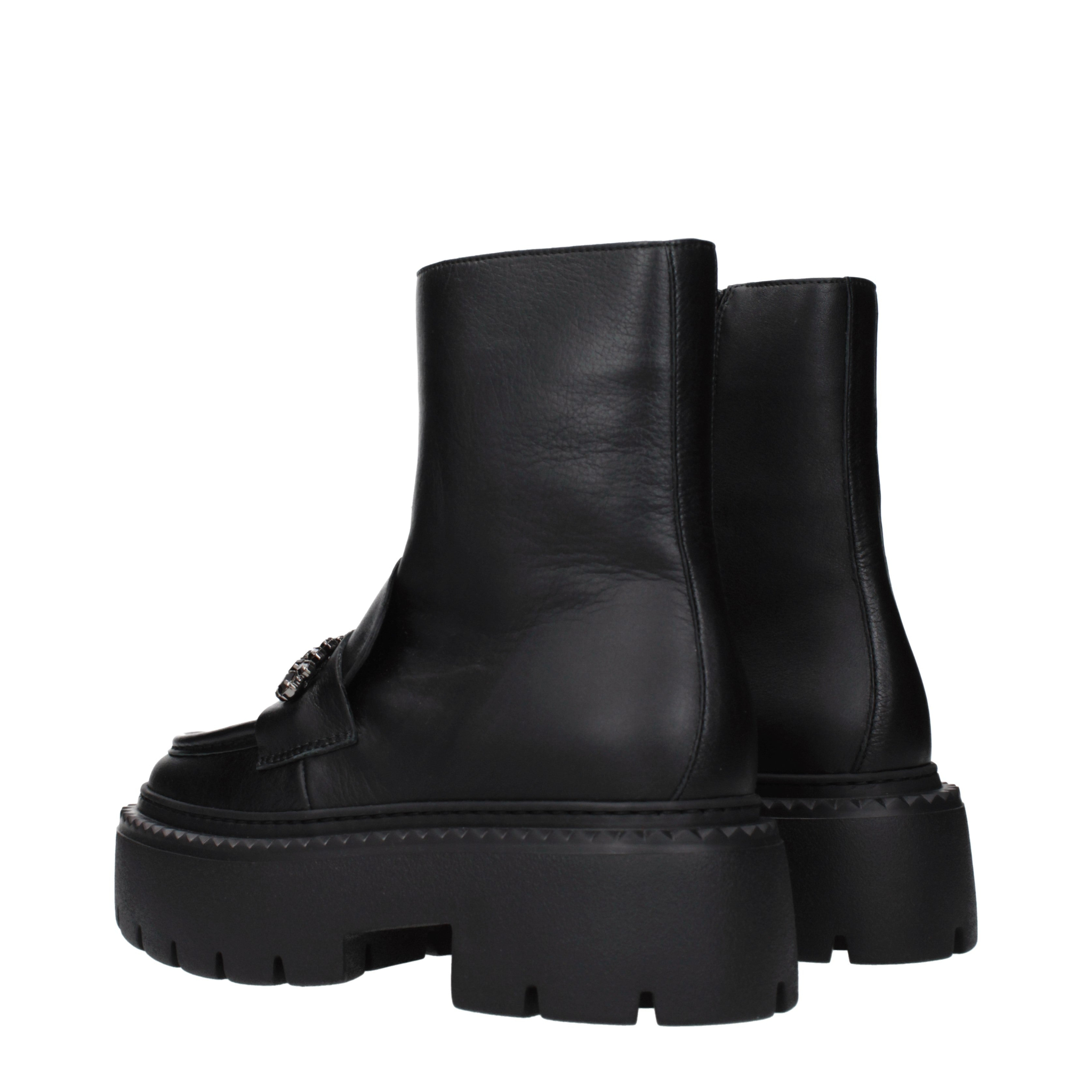 [Jimmy Choo] Ankle Boots SS25 BRYERFLATXXCBLACKJETBLACK