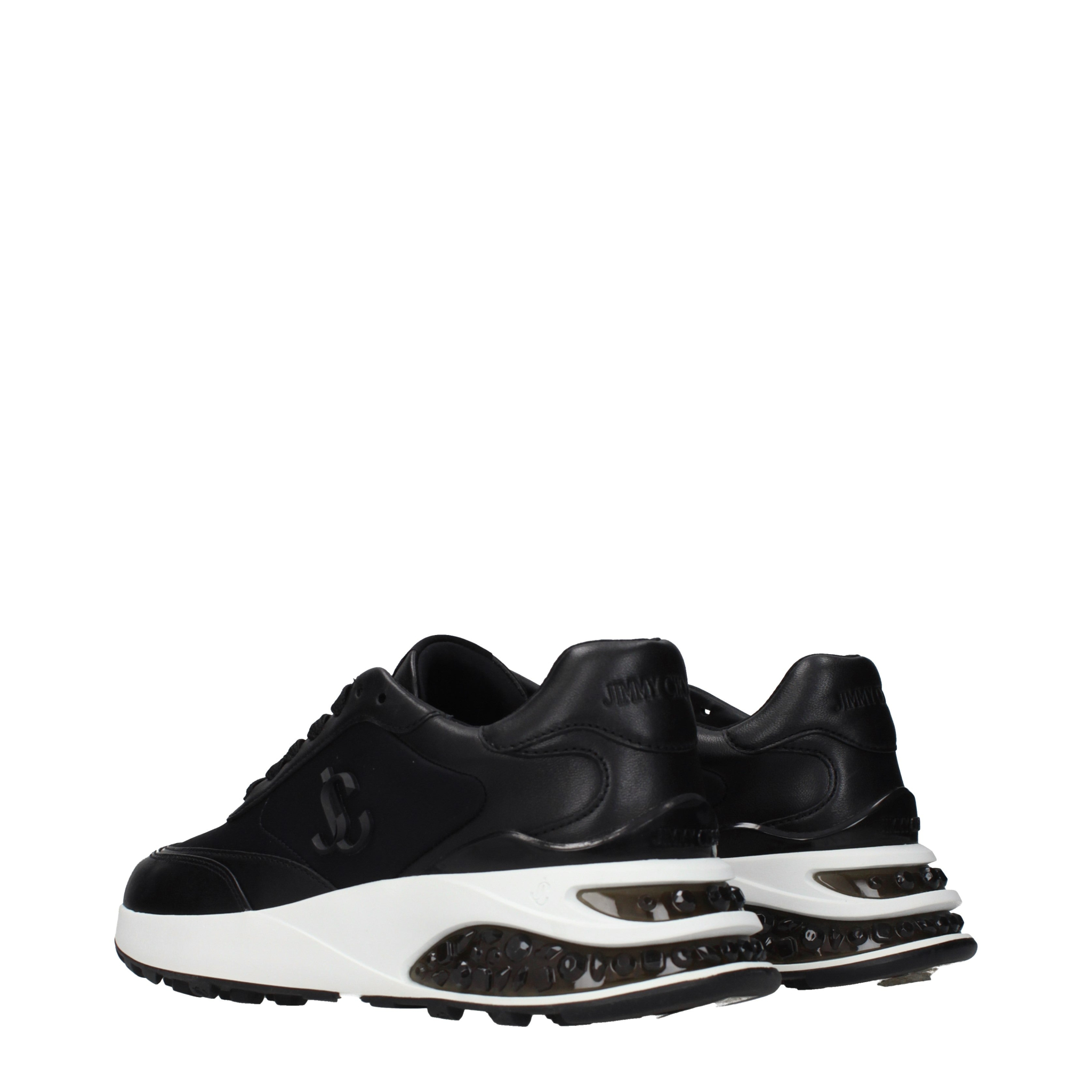 [Jimmy Choo] Sneakers SS25 MEMPHISLACEUPFOVZYBLACKMIX