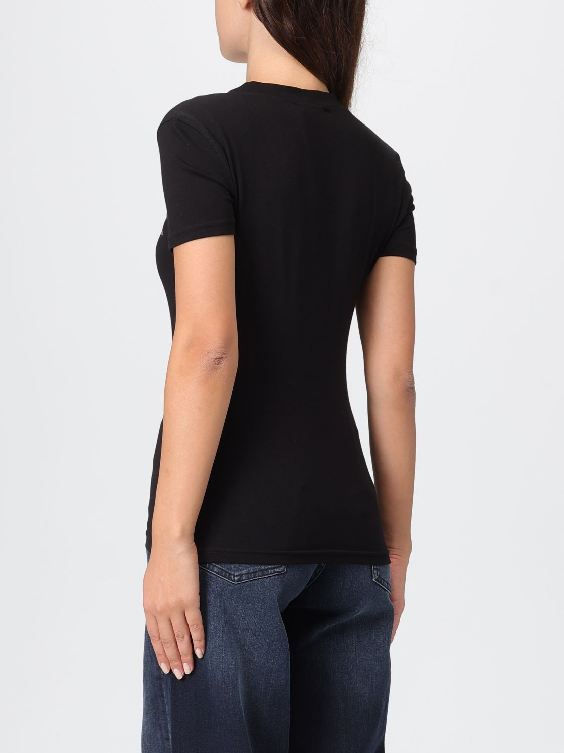 [VERSACE JEANS COUTURE] T-shirts Short Sleeve FW25 79HAHT02CJ03T G89