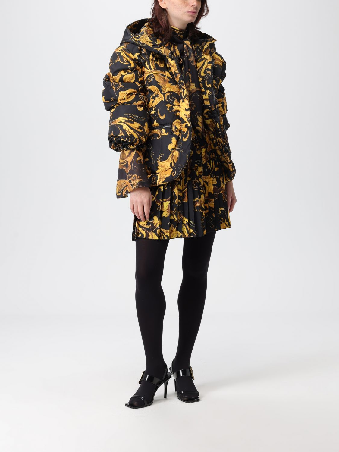 [VERSACE JEANS COUTURE] Mini skirt FW25 79HAE820NS704 G89