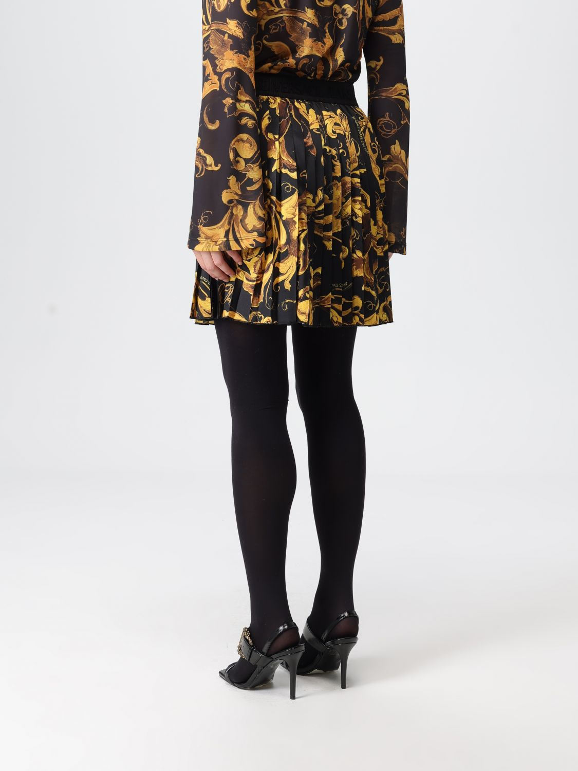 [VERSACE JEANS COUTURE] Mini skirt FW25 79HAE820NS704 G89