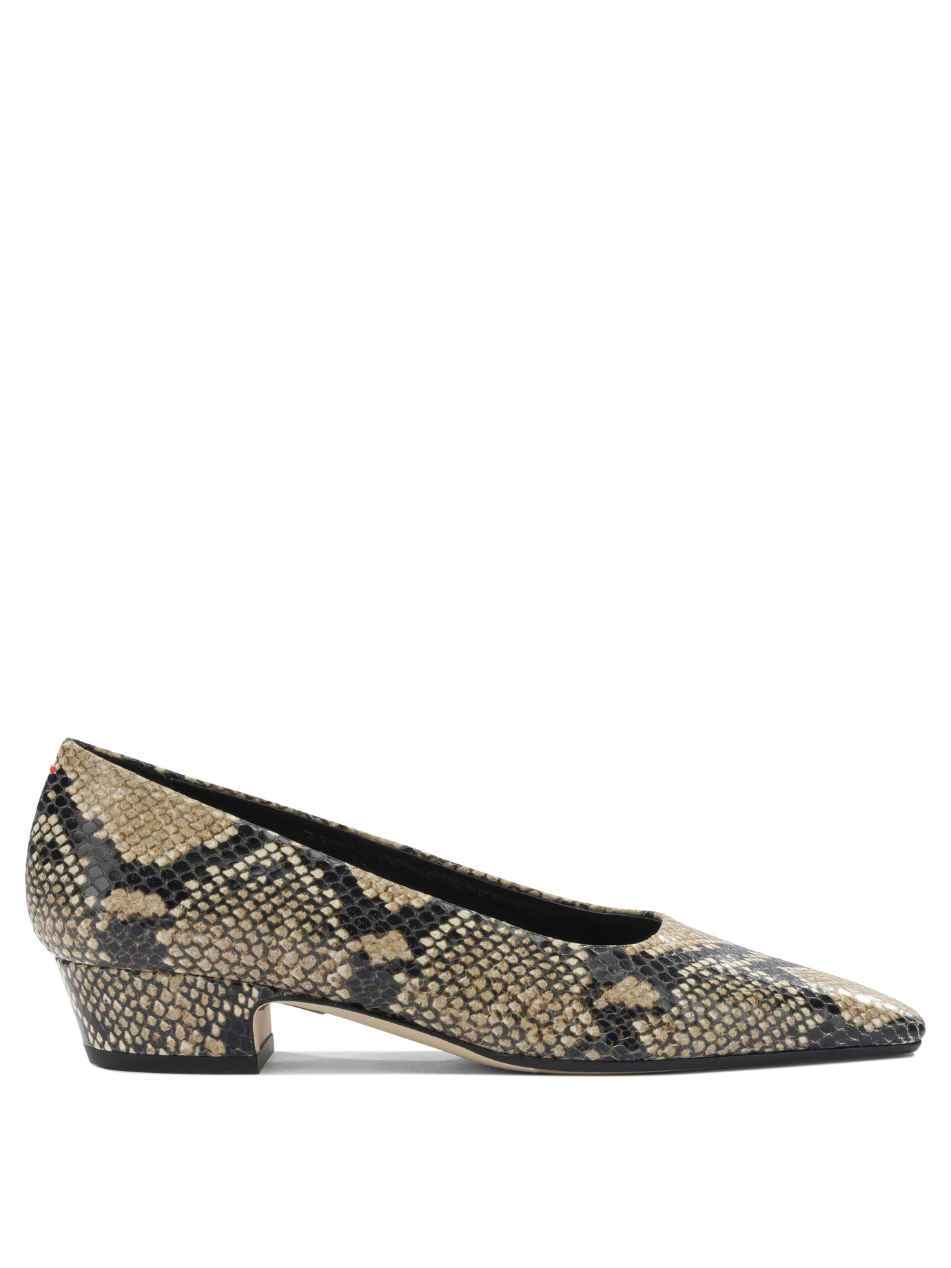 [Aeyde] Pumps SS26 RORYSNAKE PRINT CALF LEATHERHAZELNUT