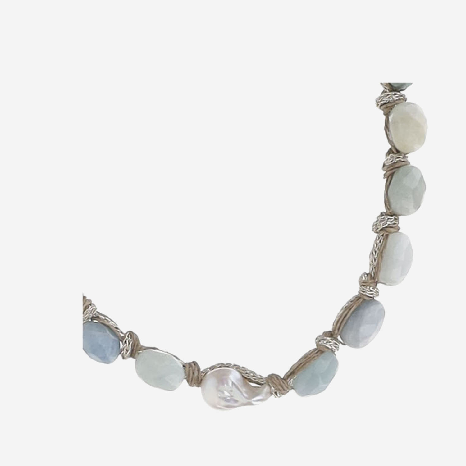 [MELA] Necklace SS26 VACQUAMARINA
