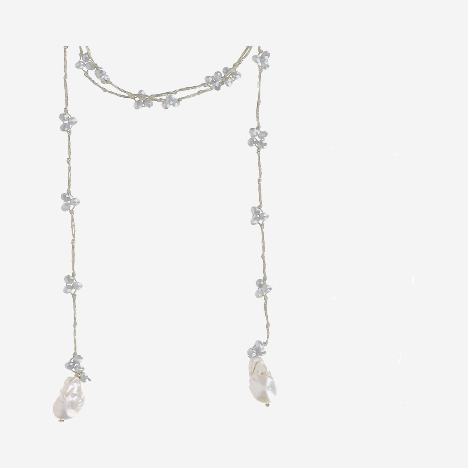 [MELA] Necklace SS26 VSINGLECALCEDONIO