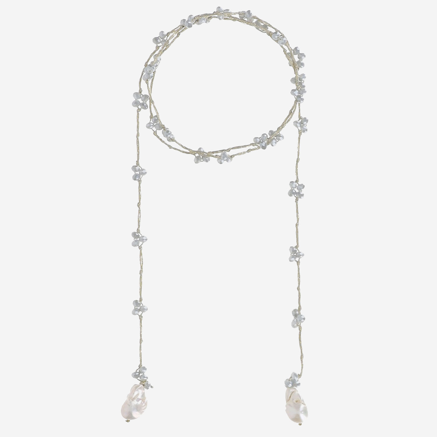[MELA] Necklace SS26 VSINGLECALCEDONIO