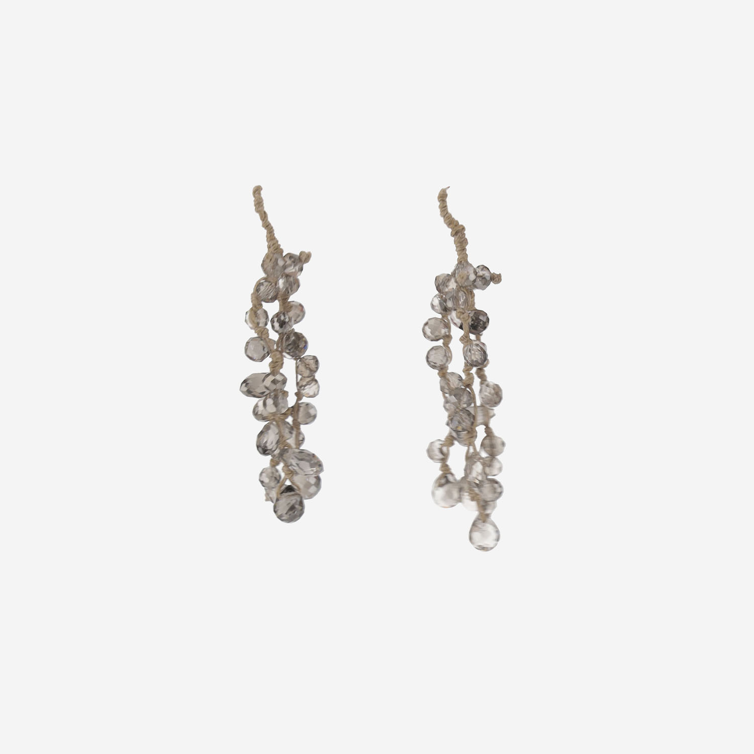 [MELA] Earring SS26 FBDTASSELBD