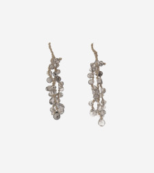 [MELA] Earring SS26 FBDTASSELBD
