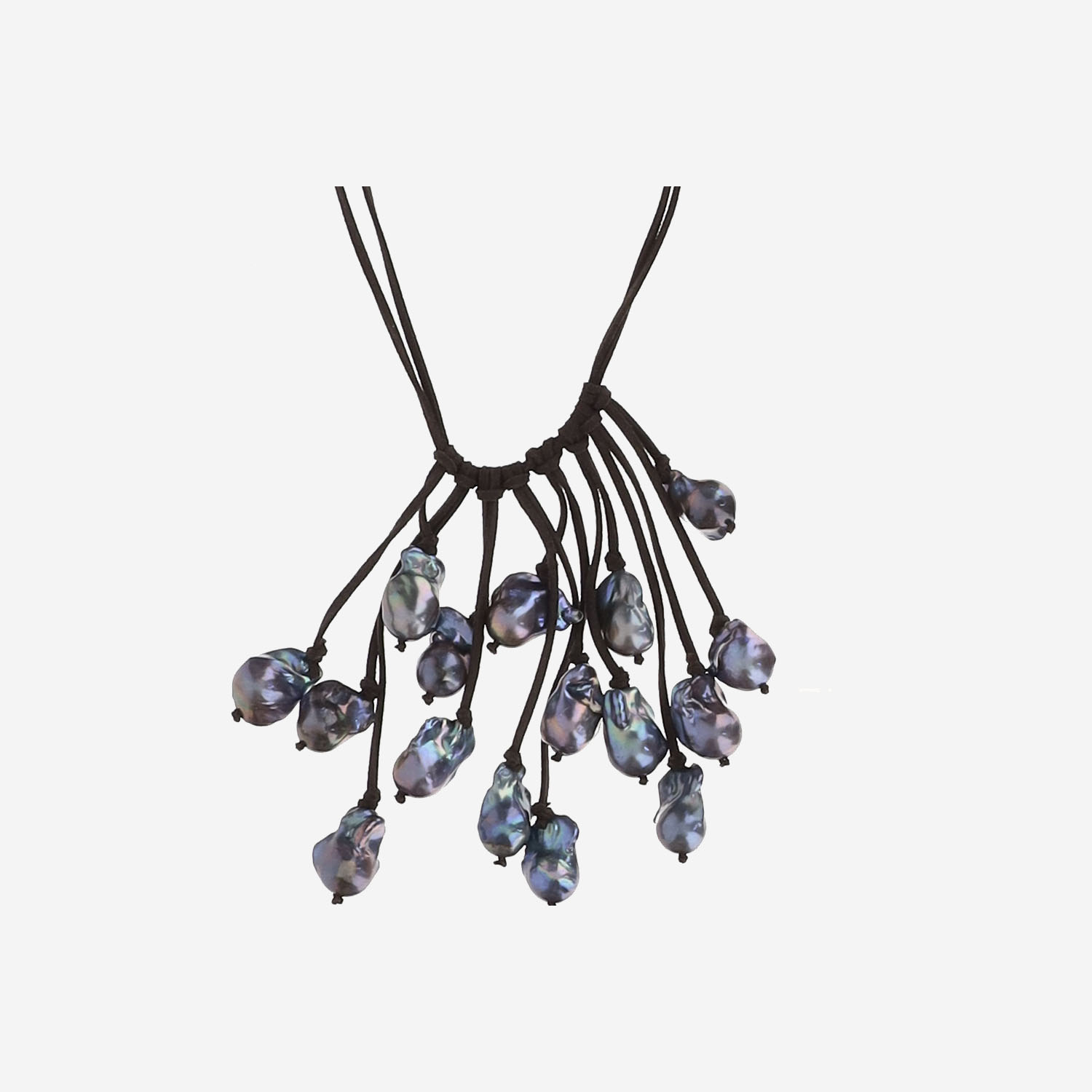 [MELA] Necklace SS26 VNMVNWHITEROSEGRIGIO